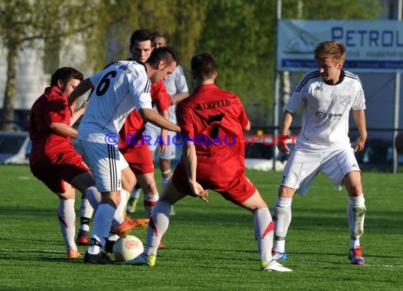 TSV Kürnbach gegen FV Sulzfeld Kreisliag Sinsheim 24.04.2013 (© Siegfried)